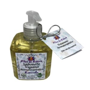 sabonete liquido com óleo essencial de lavanda para bebês