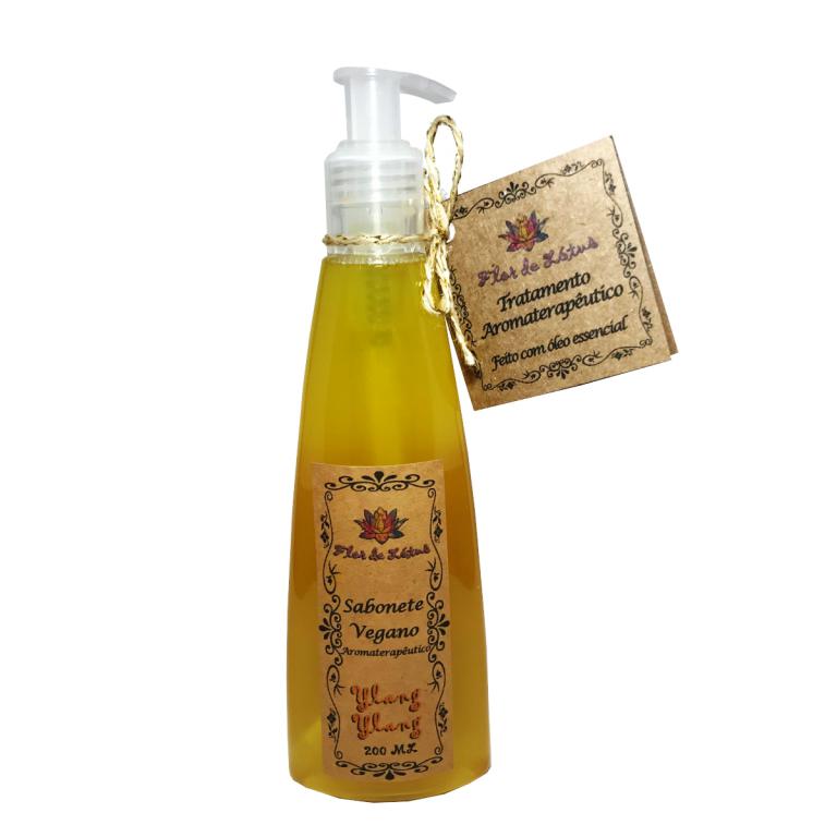 Sabonete líquido com óleo essencial de ylang Ylang