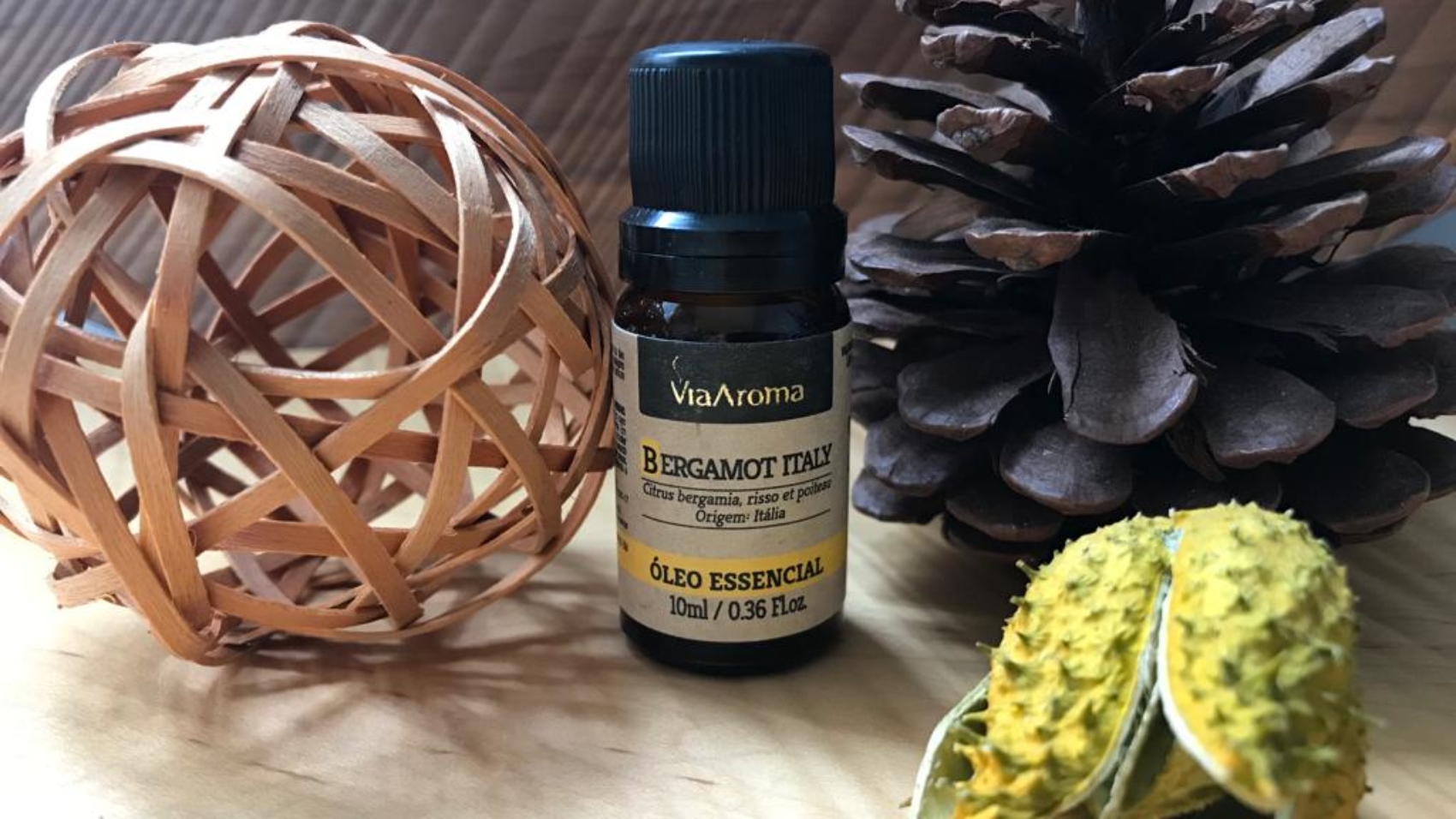 oleo essencial de bergamota para aromaterapia