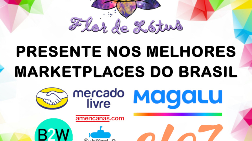 flor de lotus aroma presente nos melhores marketplaces do brasil